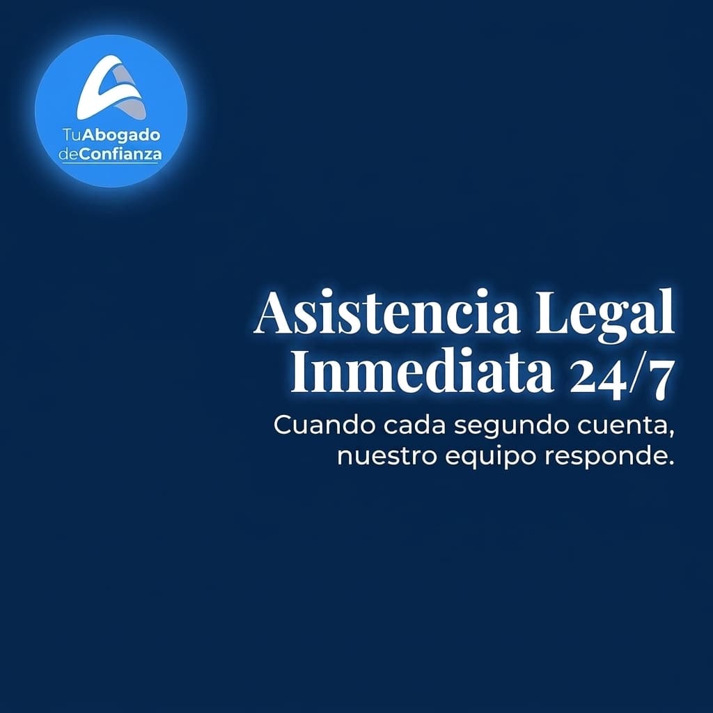 Asistencia Legal Inmediata 24/7 — Tu Abogado de Confianza